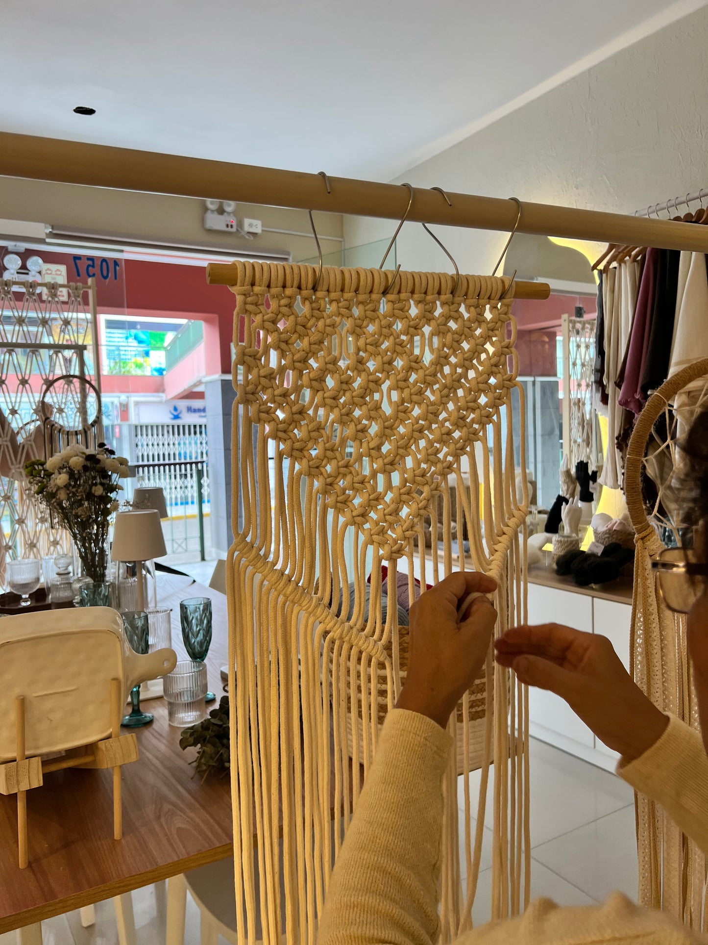 Taller Mural de Macramé