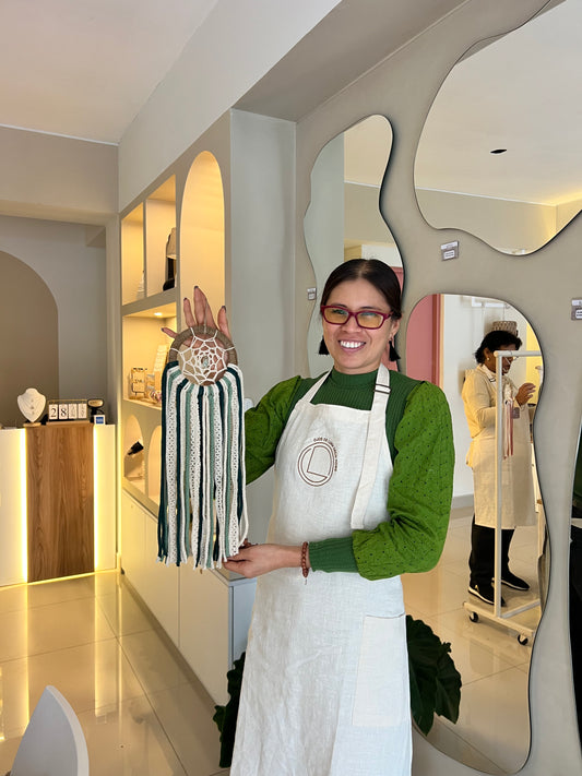 Taller Atrapasueños con Cuarzo
